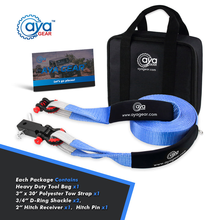 Off-Road recovery kit package