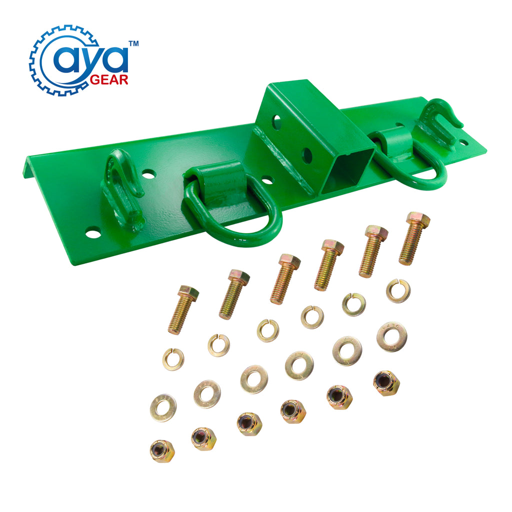 AyA Gear Tractor Bucket Hooks Bolt On Grab Hooks and D Ring