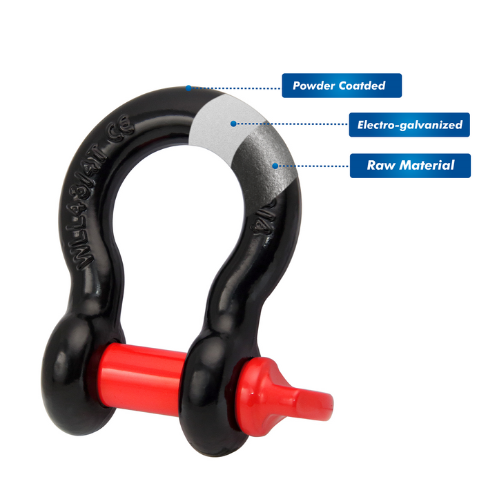 D Ring Shackle protect rust and corrosion