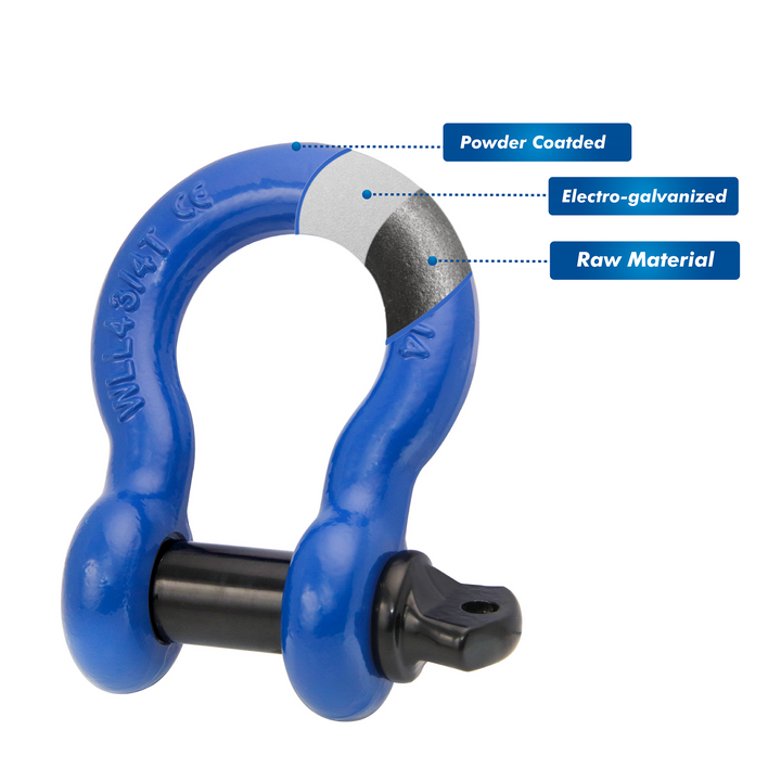 D Ring Shackle protect rust and corrosion