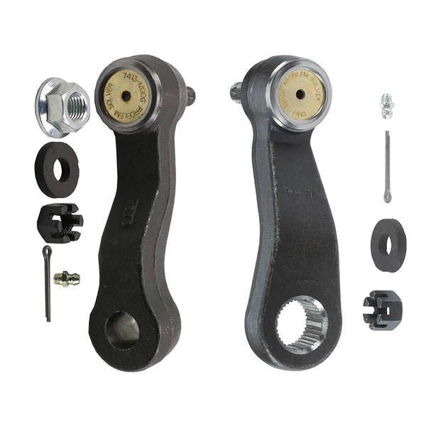 2pcs Front Idler and Pitman Arm for Chevy Tahoe Silverado 1500 GMC Sierra 1500