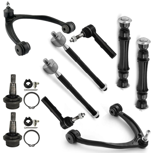 10pcs Front Control Arms w/ Ball Joints Assembly For 07-14 GMC Yukon Chevy Tahoe