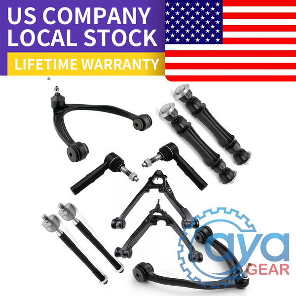 10pcs For Chevy Silverado GMC Sierra 1500 Tahoe 2007-2014 Control Arm Sway Bar