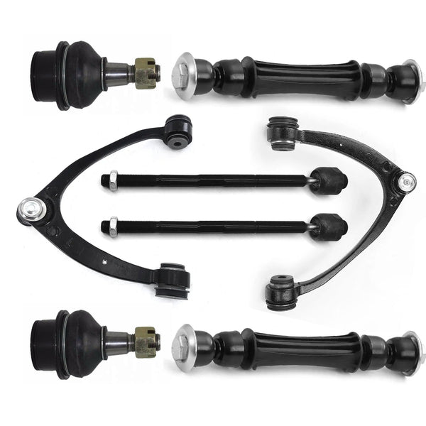 8pcs Front Lower Control Arm And Ball Joint For 07-14 Chevrolet Tahoe GMC Yukon