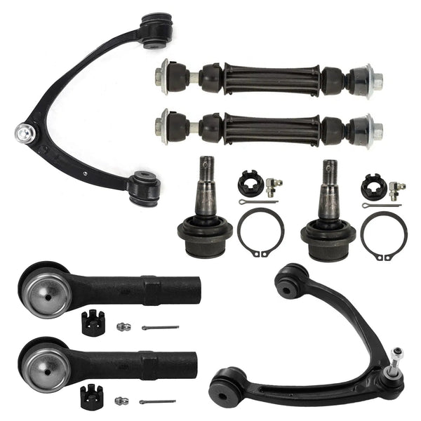 8pcs For Chevy Silverado GMC Sierra 1500 Tahoe Front Sway Bar Upper Control Arm