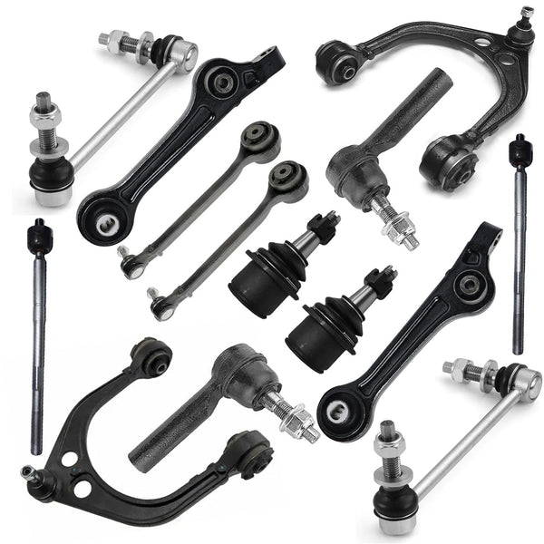14pcs Front Control Arms Tie Rods for 2011 -2014 Dodge Charger Challenger 300
