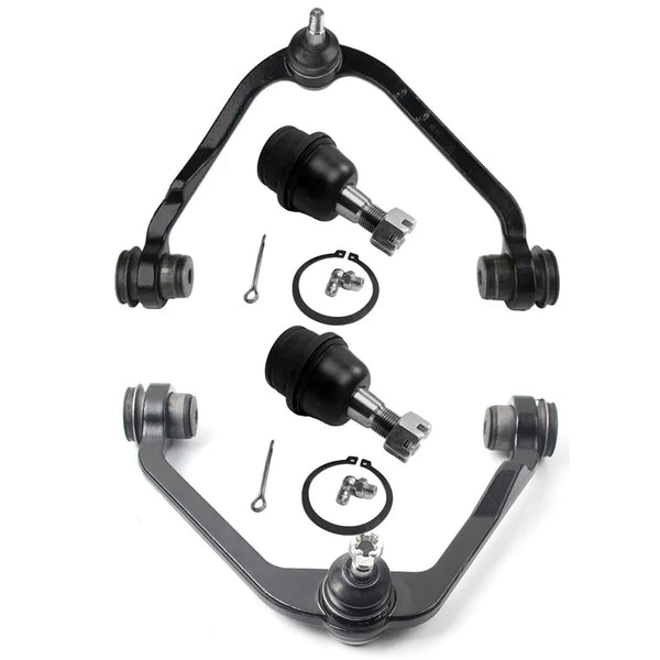 4pcs 2WD Upper Control Arm Lower Ball Joint Kit For Ford F150/Expedition