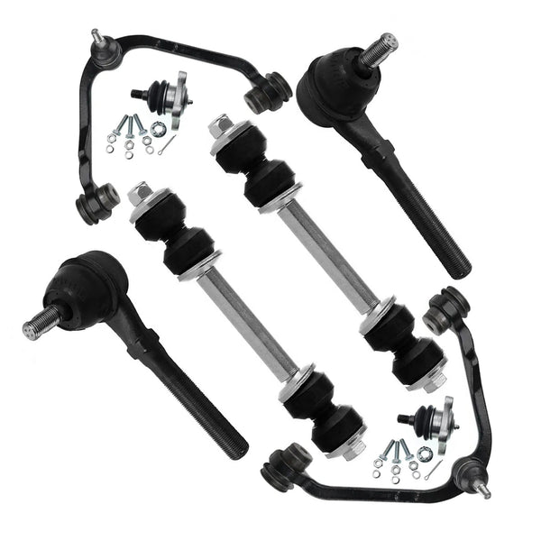 8pcs Upper Control Arm Outer Tie Rod End kit for Ford F-150 & Lincoln Navigator