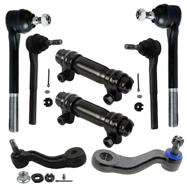 Steering Idler Pitman Arm Inner&Outer TieRod End for Chevy GMC C1500 C2500 Tahoe