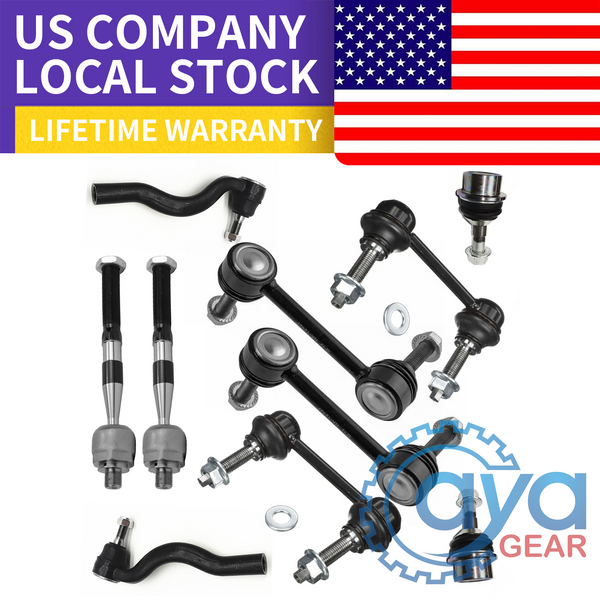 10pcs Suspension Kit For 2011 2012 2013 2014 2015 Durango Jeep Grand Cherokee