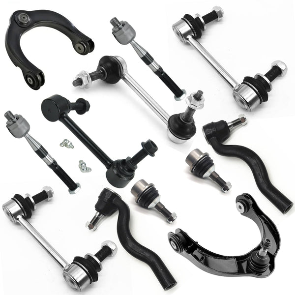 12pcs Front Upper Control Arms Kit For 11 - 15 Dodge Durango Jeep Grand Cherokee
