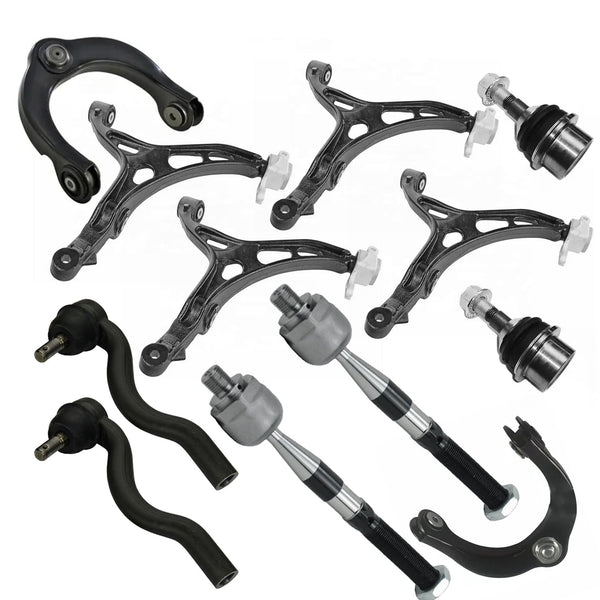 12x Front Lower & Upper Control Arms For 11-15 Dodge Durango Jeep Grand Cherokee
