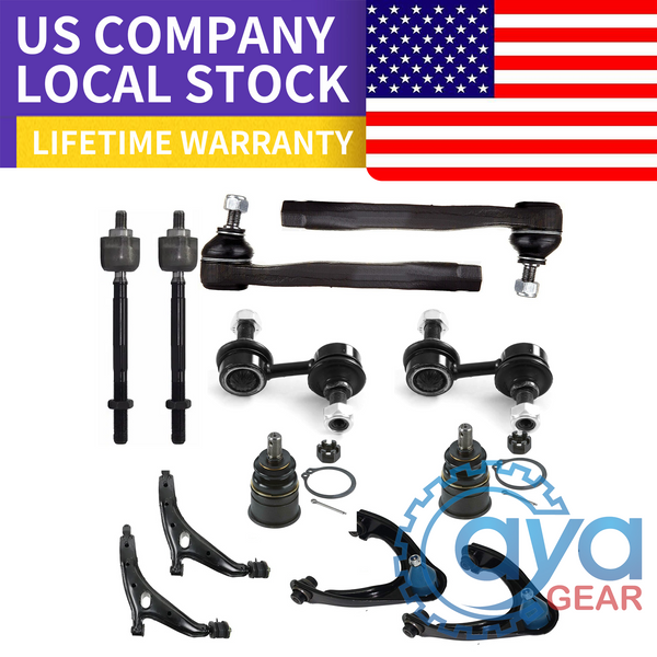 12pcs Front Upper Control Arms Suspension Kit For Honda CR-V 1997-2001