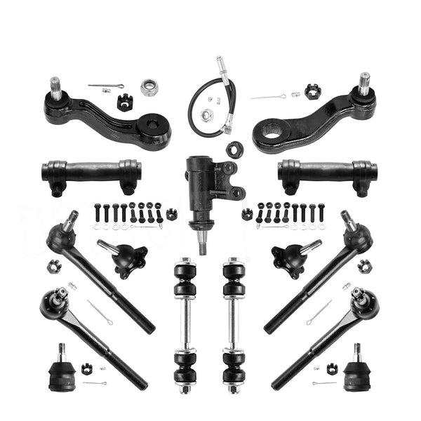 RWD Front Ball Joints Tierods Sway Bars for Chevy C1500 Tahoe GMC C2500 Yukon