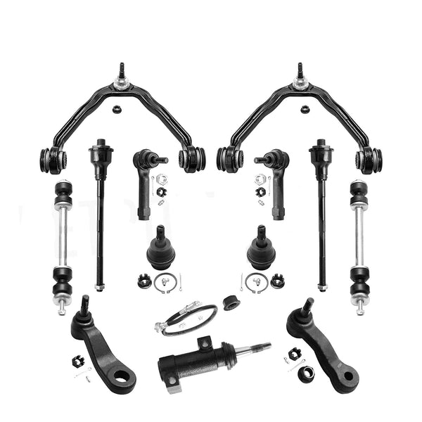 13pc Front Upper Control Arm Suspension Kit for Escalade Silverado Suburban 1500