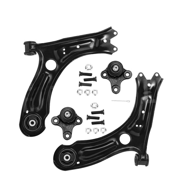Front Lower Control Arms Ball Joints for 2011 2012 2013 2014 2015-2018 VW Jetta