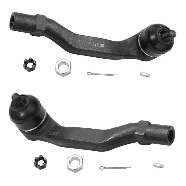 Front Left Right Outer Tie Rods for Acura El Integra Honda Civic Del Soul CR-V