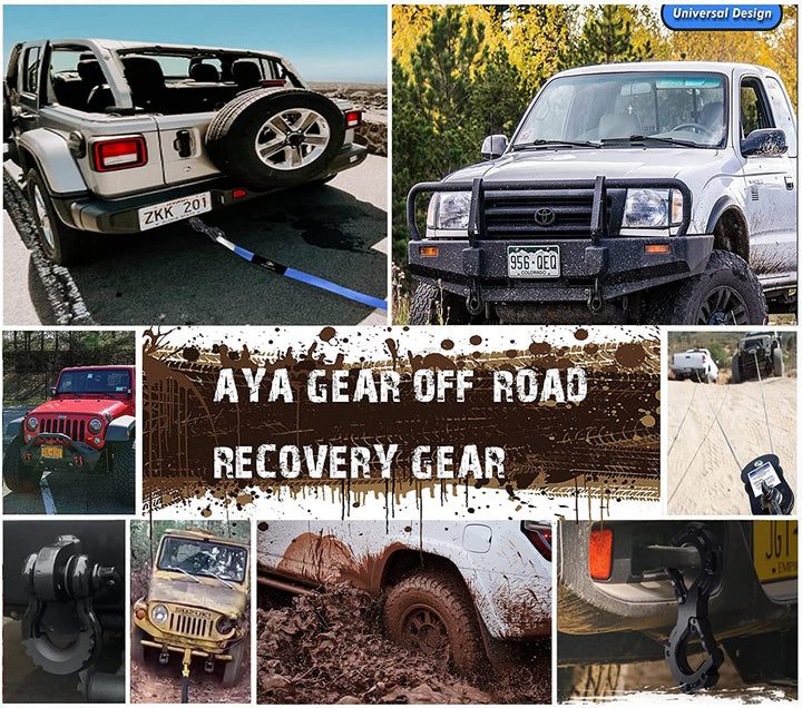 Various off-road vehicles